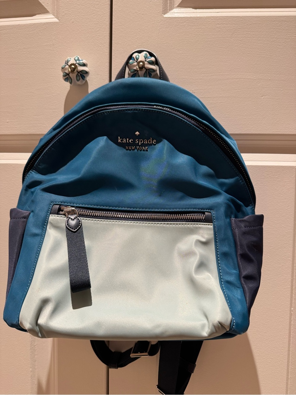 kate spade Teal, Light Blue & Navy Mini Backpack